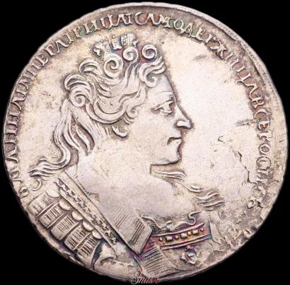 Picture 1 rouble 1732 year  