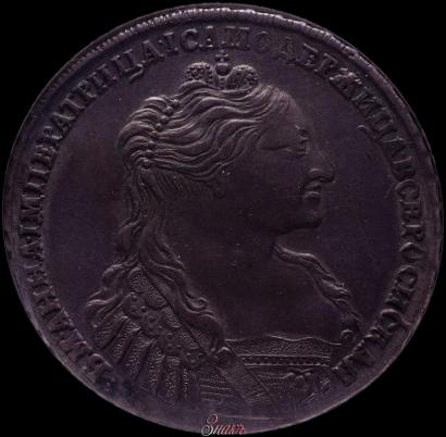 Picture 1 rouble 1735 year  