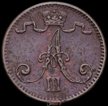 Picture 1 penni 1884 year  