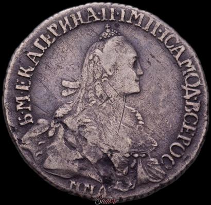 Фото Полуполтинник 1767 года ММД-EI 