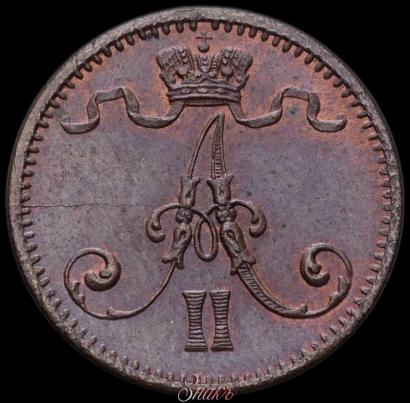 Picture 1 penni 1876 year  