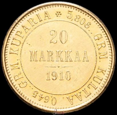 Picture 20 markkaa 1910 year L 