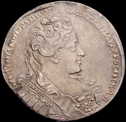 Фото 1 рубль 1731 года  