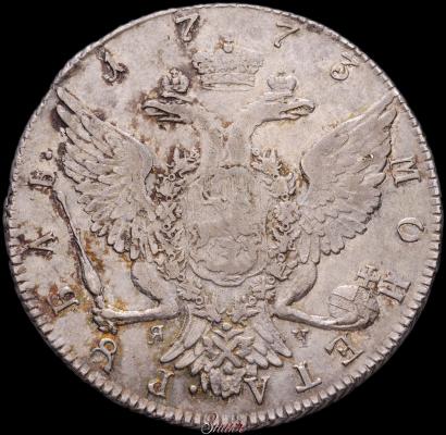 Фото 1 рубль 1773 года СПБ-ЯЧ-Т.И. 