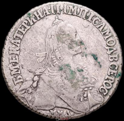 Фото Полуполтинник 1774 года ММД-СА 