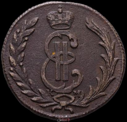 Фото 1 копейка 1774 года КМ 
