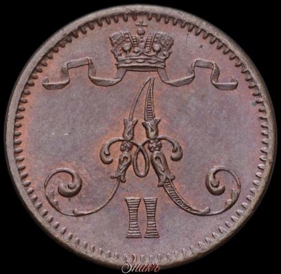 Picture 1 penni 1874 year  