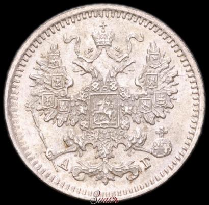 Фото 5 копеек 1886 года СПБ-АГ 