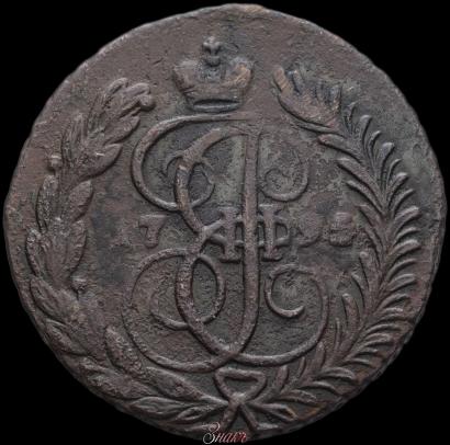 Фото 2 копейки 1794 года АМ 