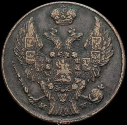 Picture 3 grosze 1839 year MW 