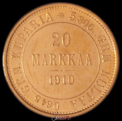 Picture 20 markkaa 1910 year L 