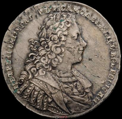 Picture 1 rouble 1728 year  "Type of 1728"