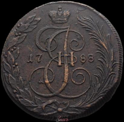 Picture 5 kopecks 1789 year КМ 