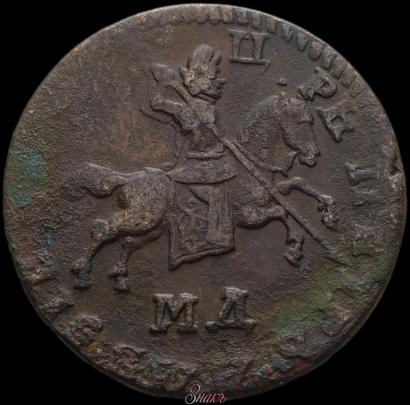 Picture 1 kopeck 1710 year МД 