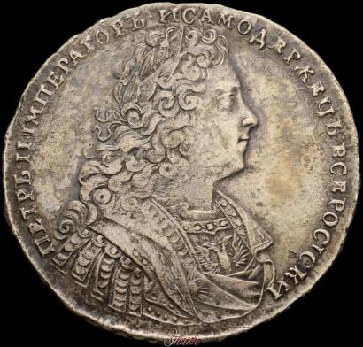 Фото 1 рубль 1728 года  "Тип 1728"