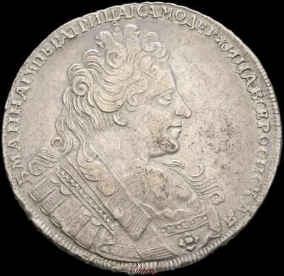 Picture 1 rouble 1731 year  