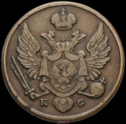 Picture 3 grosze 1830 year KG 