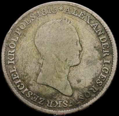 Picture 1 złoty 1832 year KG 