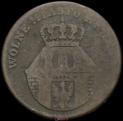 Picture 10 groszy 1835 year  "Free city of Kraków"