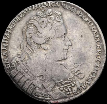 Picture 1 rouble 1731 year  