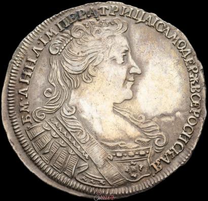 Фото Полтина 1732 года  