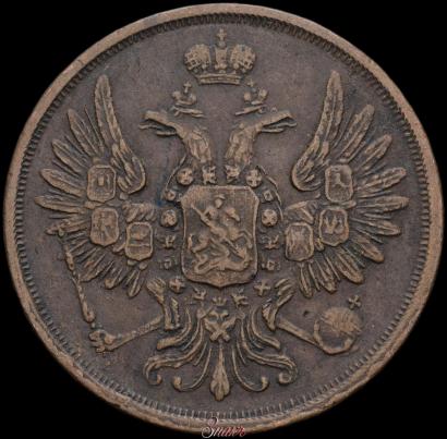 Picture 2 kopecks 1851 year ЕМ 