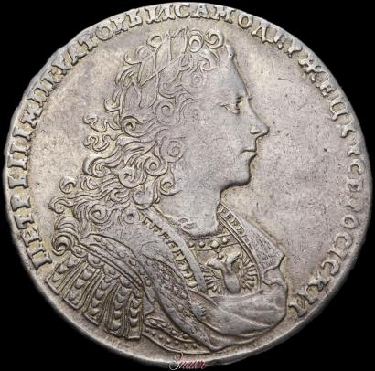 Фото 1 рубль 1728 года  "Тип 1728"