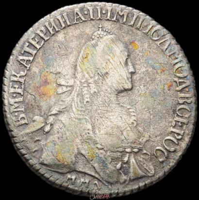 Фото Полуполтинник 1767 года ММД-EI 