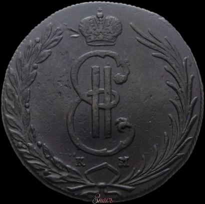 Фото 10 копеек 1768 года КМ 