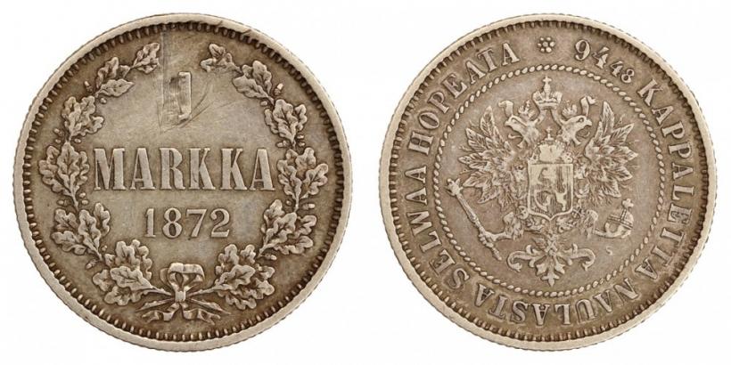 Фото 1 марка 1872 года S 