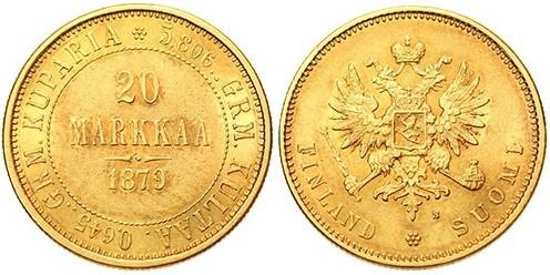 Picture 20 markkaa 1879 year S 