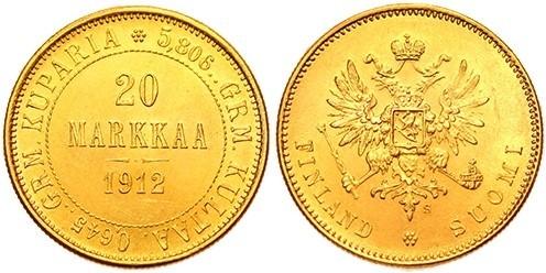 Picture 20 markkaa 1912 year S 