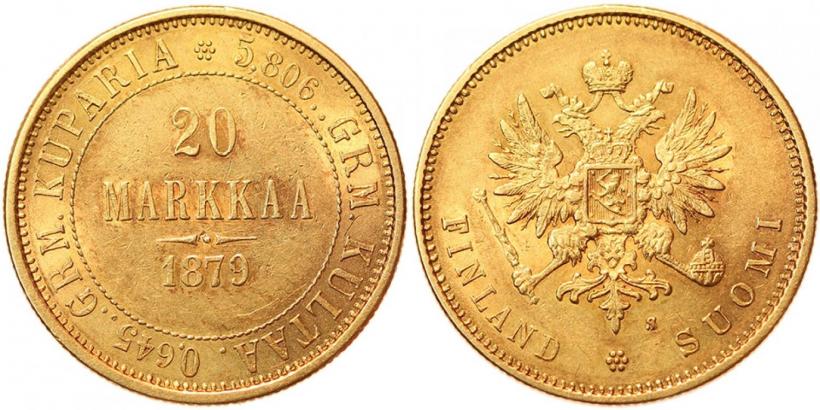 Фото 20 марок 1879 года S 