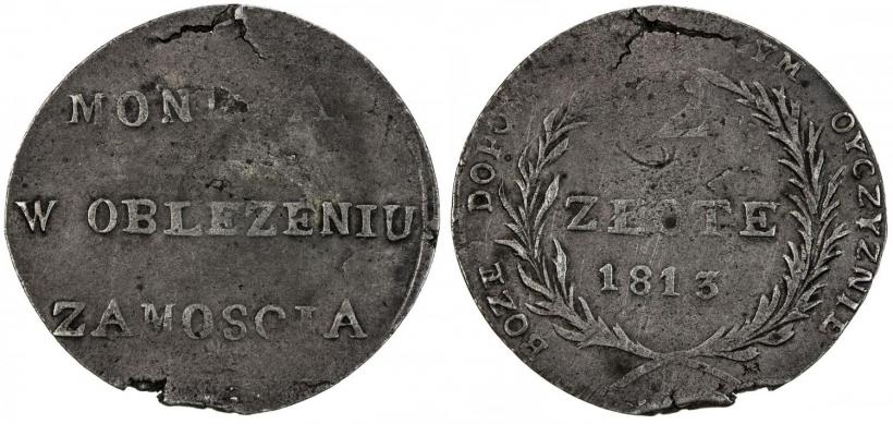Picture 2 złote 1813 year  
