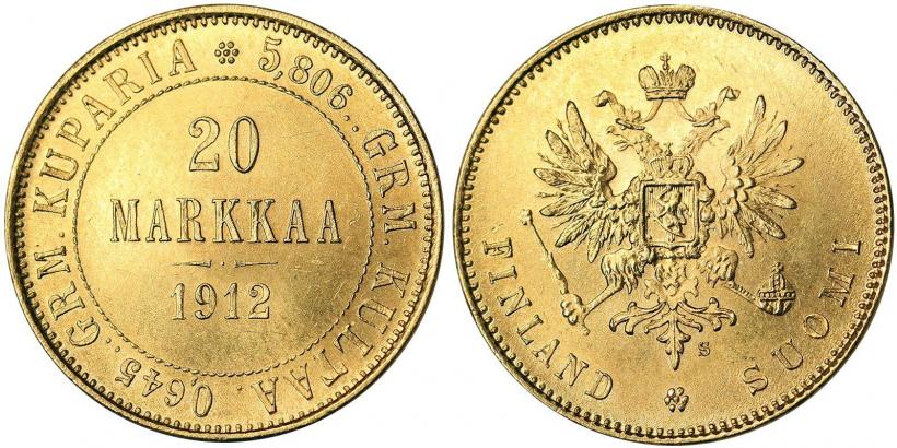 Фото 20 марок 1912 года S 
