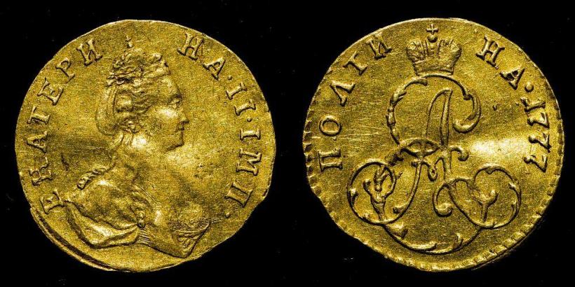 Picture Poltina 1777 year  