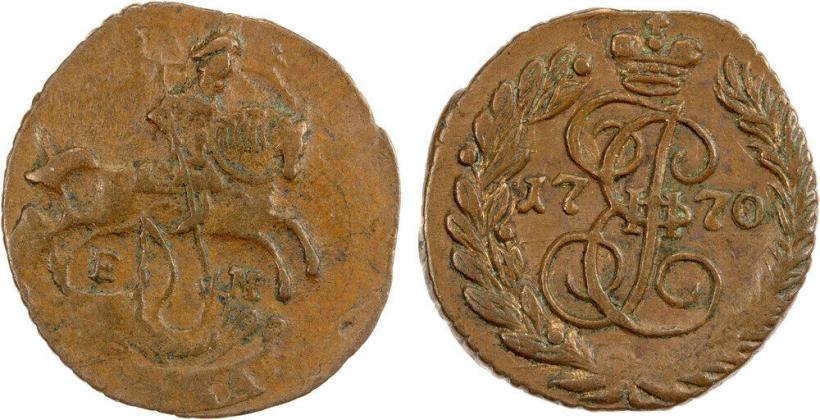 Picture Polushka 1770 year ЕМ 