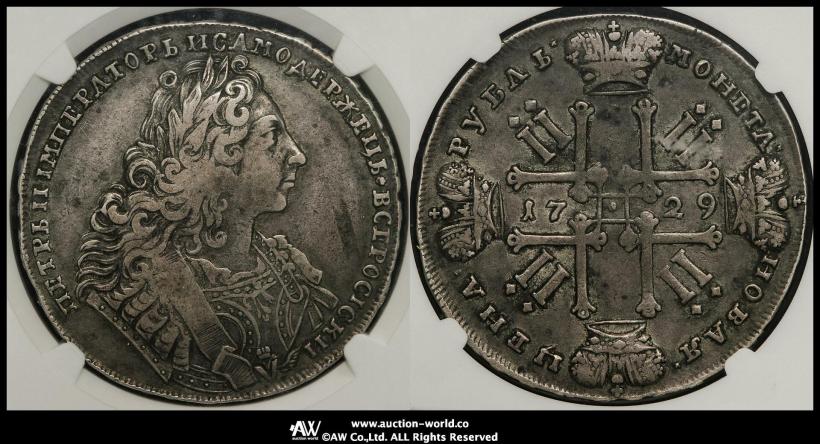 Picture 1 rouble 1729 year  "Type of 1729"
