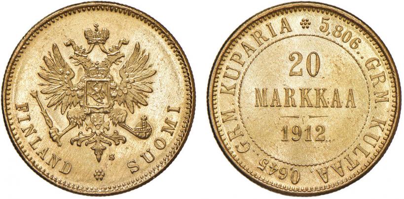 Picture 20 markkaa 1912 year S 