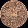 1 kopeck 1704 year