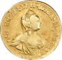 2 roubles 1756 year