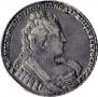 1 rouble 1733 year