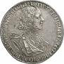 1 рубль 1725 года