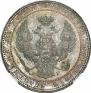 3/4 roubles - 5 złotych 1833 year