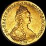 10 roubles 1781 year