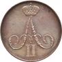 1 kopeck 1858 year