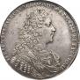 1 рубль 1729 года