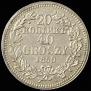20 копеек - 40 грошей 1850 года