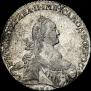 1 rouble 1768 year