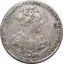 1 рубль 1727 года